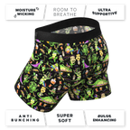 The Bead Hound | Mardi Gras Ball Hammock® Pouch Underwear with Fly - Shinesty