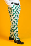 The Big Mistake | Four Leaf St. Patrick's Day Suit Pants - Shinesty