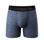 The Blueberry | Blue Heather Ball Hammock® Pouch Underwear - Shinesty