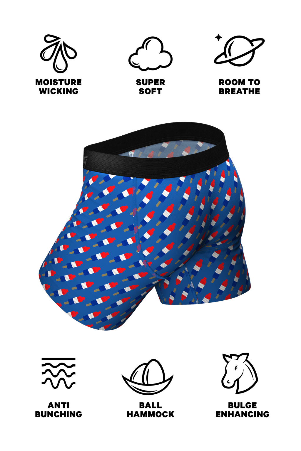 The Summer Snack | Popsicle Ball Hammock® Pouch Underwear - Shinesty