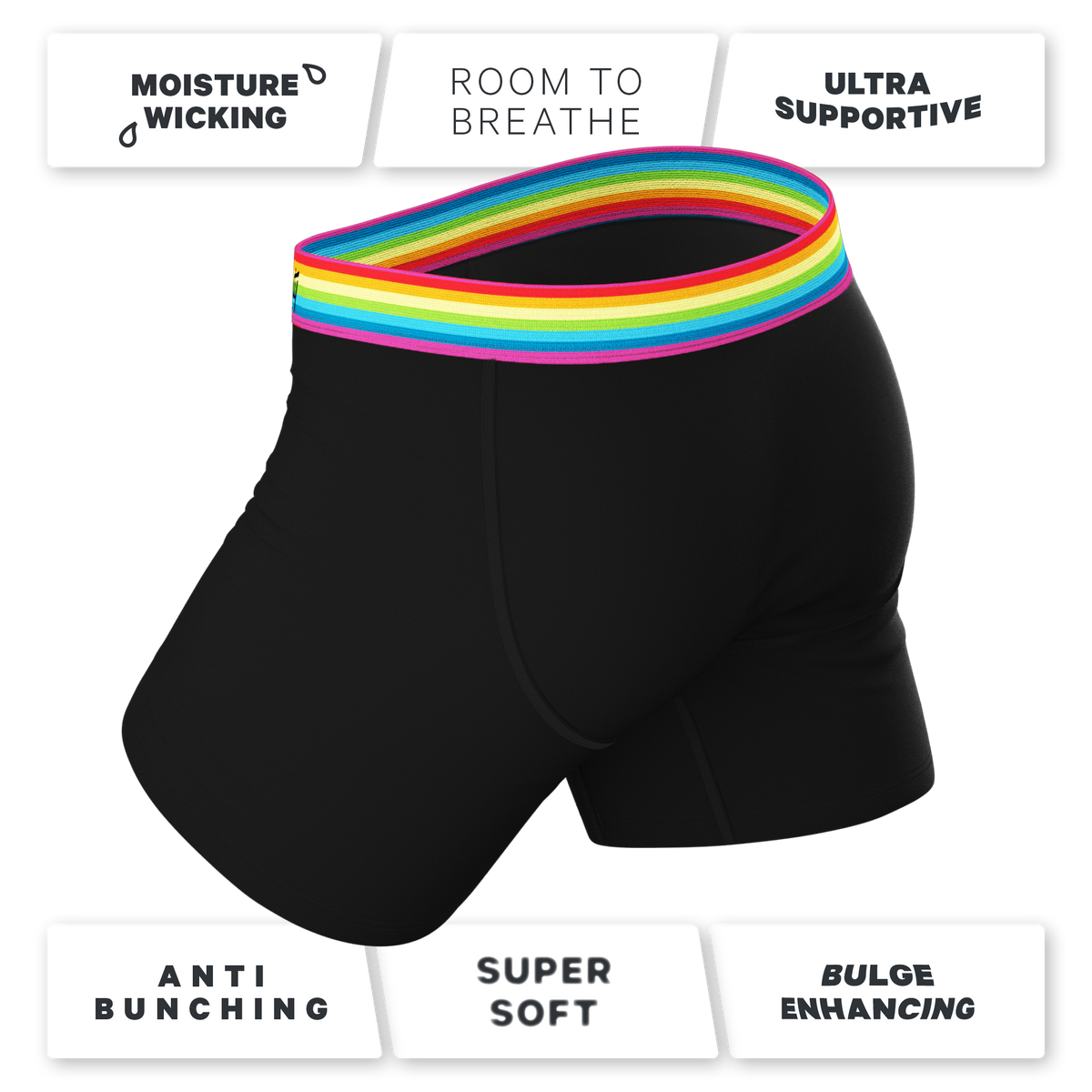 The Bona Fide Pride | Pride Ball Hammock® Pouch Underwear - Shinesty