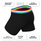 The Bona Fide Pride | Pride Ball Hammock® Pouch Underwear With Fly - Shinesty