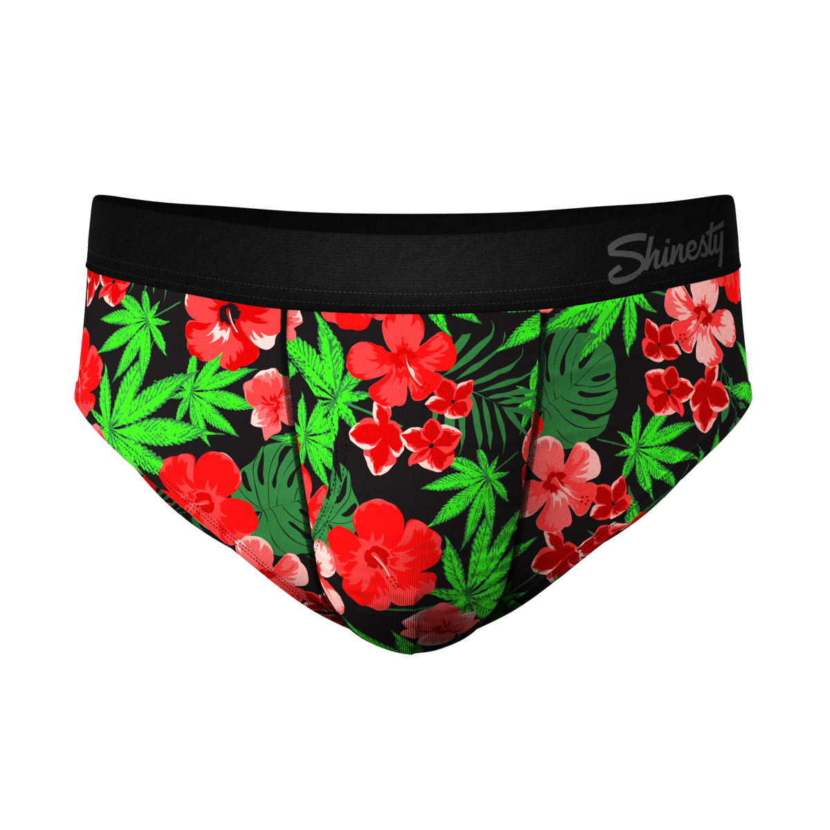The Bongstera | Tropical Weed Ball Hammock® Pouch Underwear Briefs - Shinesty