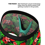 The Bongstera | Tropical Weed Ball Hammock® Pouch Underwear With Fly - Shinesty