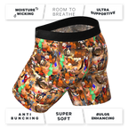 The Boston Tea Bag Party | Patriotic Ball Hammock® Boxer - Long Leg - Shinesty