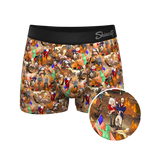The Boston Tea Bag Party | Patriotic Ball Hammock® Pouch Trunk Underwear - Shinesty