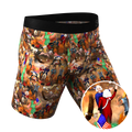 The Boston Tea Bag Party | Patriotic Ball Hammock® Boxer - Long Leg - Shinesty