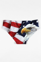 The Emblem | USA Eagle Swim Brief - Shinesty