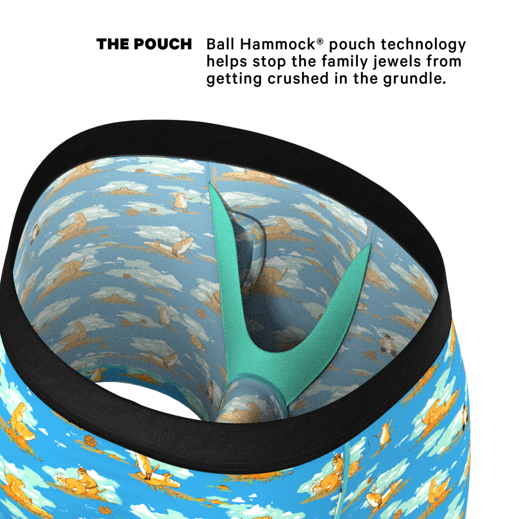 The Brokeback Mounted | Prairie Dog Ball Hammock® Pouch Underwear With Fly - Shinesty