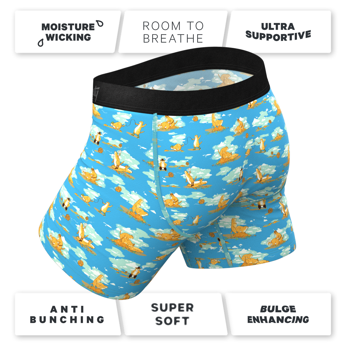 The Brokeback Mounted | Prairie Dog Ball Hammock® Pouch Underwear - Shinesty