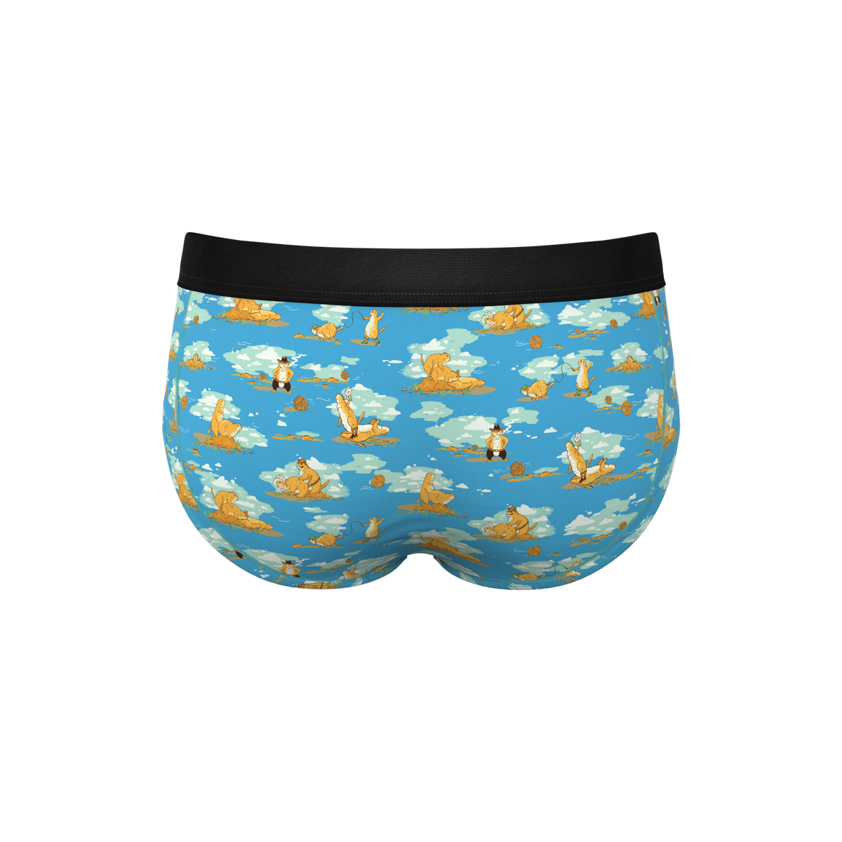 The Brokeback Mounted | Prairie Dog Ball Hammock® Pouch Underwear Briefs - Shinesty