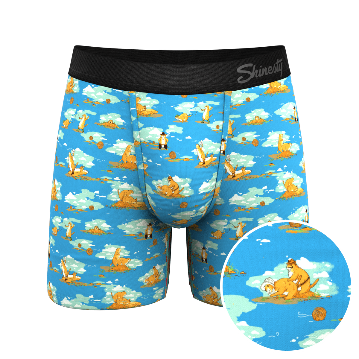 The Brokeback Mounted | Prairie Dog Ball Hammock® Pouch Underwear - Shinesty