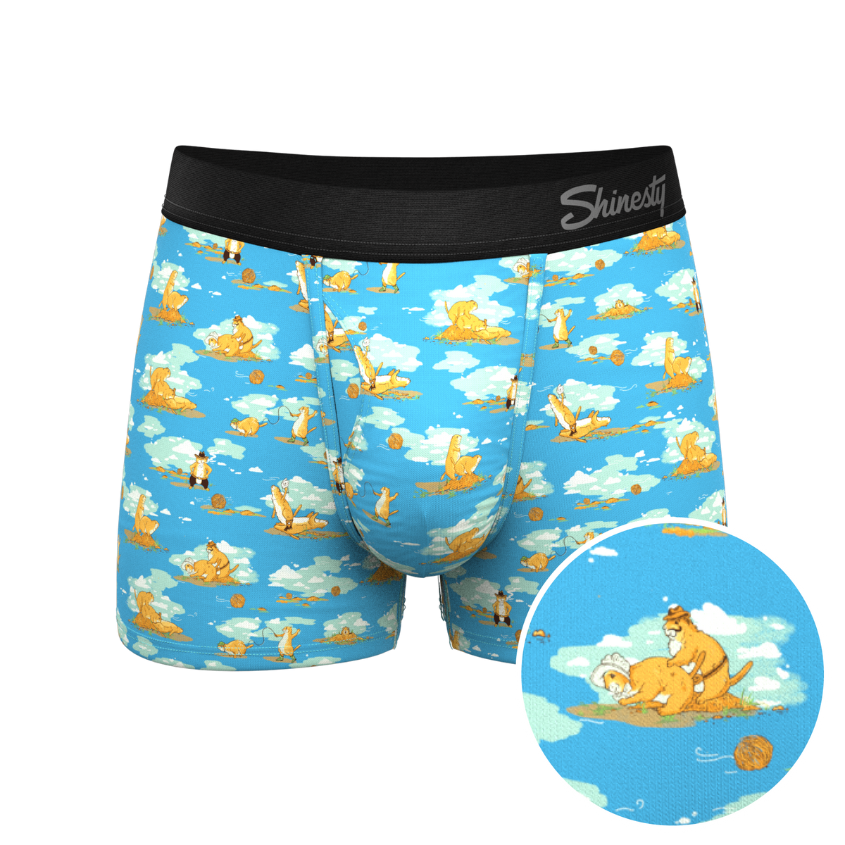 The Brokeback Mounted | Prairie Dog Ball Hammock® Pouch Trunk Underwear - Shinesty