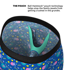 The Bus Stop | Retro Shapes Ball Hammock® Boxer - Long Leg - Shinesty
