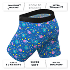 The Bus Stop | Retro Shapes Ball Hammock® Boxer - Long Leg - Shinesty