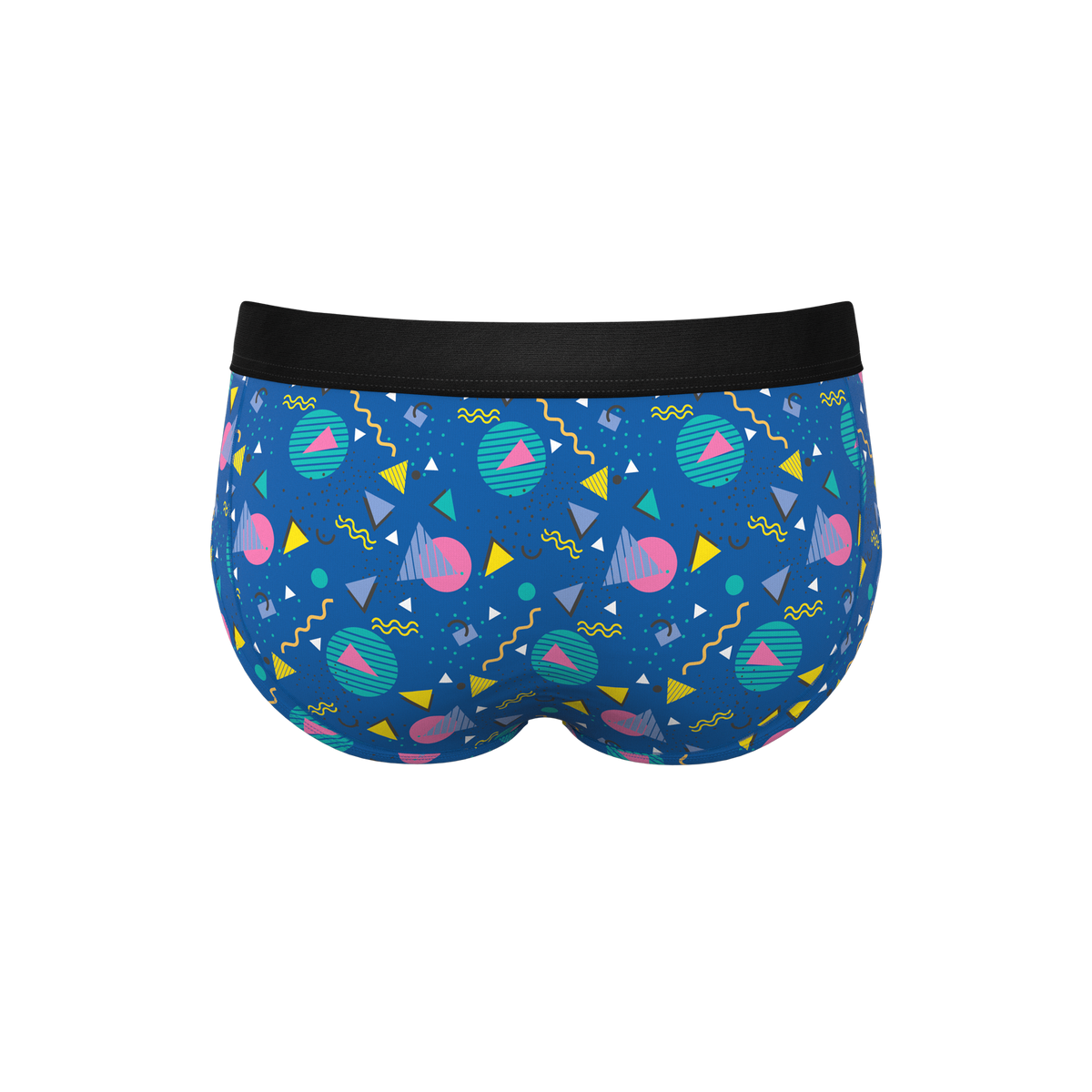 The Bus Stop | Retro Shapes Ball Hammock® Pouch Underwear Briefs - Shinesty