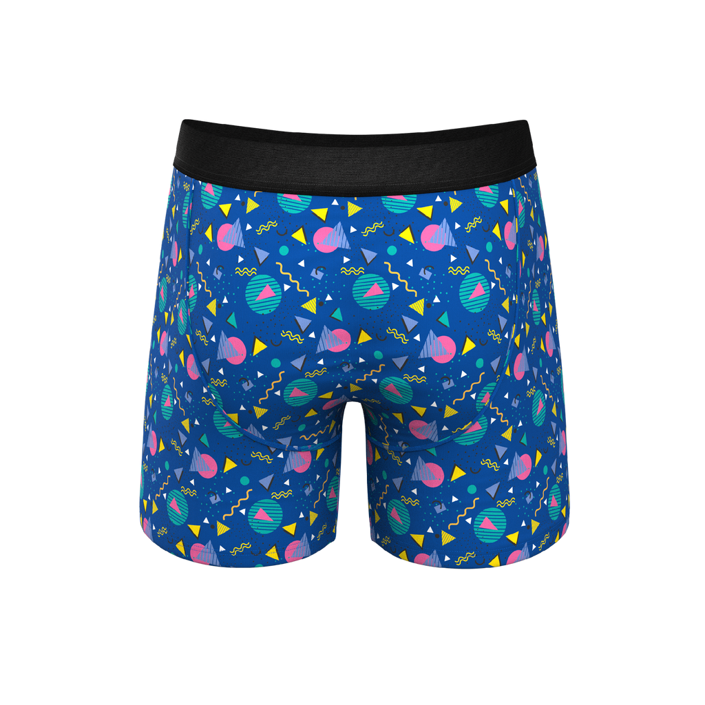 The Bus Stop | Retro Shapes Ball Hammock® Pouch Underwear - Shinesty