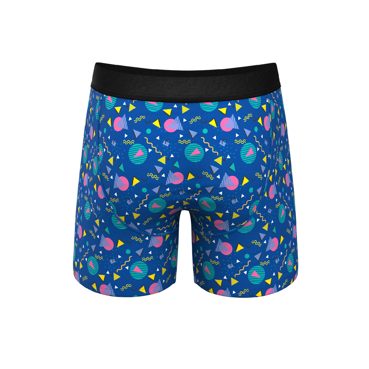 The Bus Stop | Retro Shapes Ball Hammock® Pouch Underwear - Shinesty