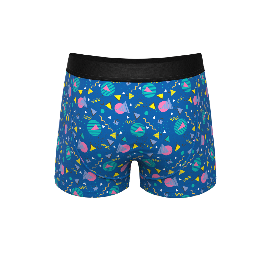 The Bus Stop | Retro Shapes Ball Hammock® Pouch Trunk Underwear - Shinesty