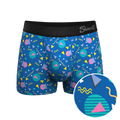 The Bus Stop | Retro Shapes Ball Hammock® Pouch Trunk Underwear - Shinesty