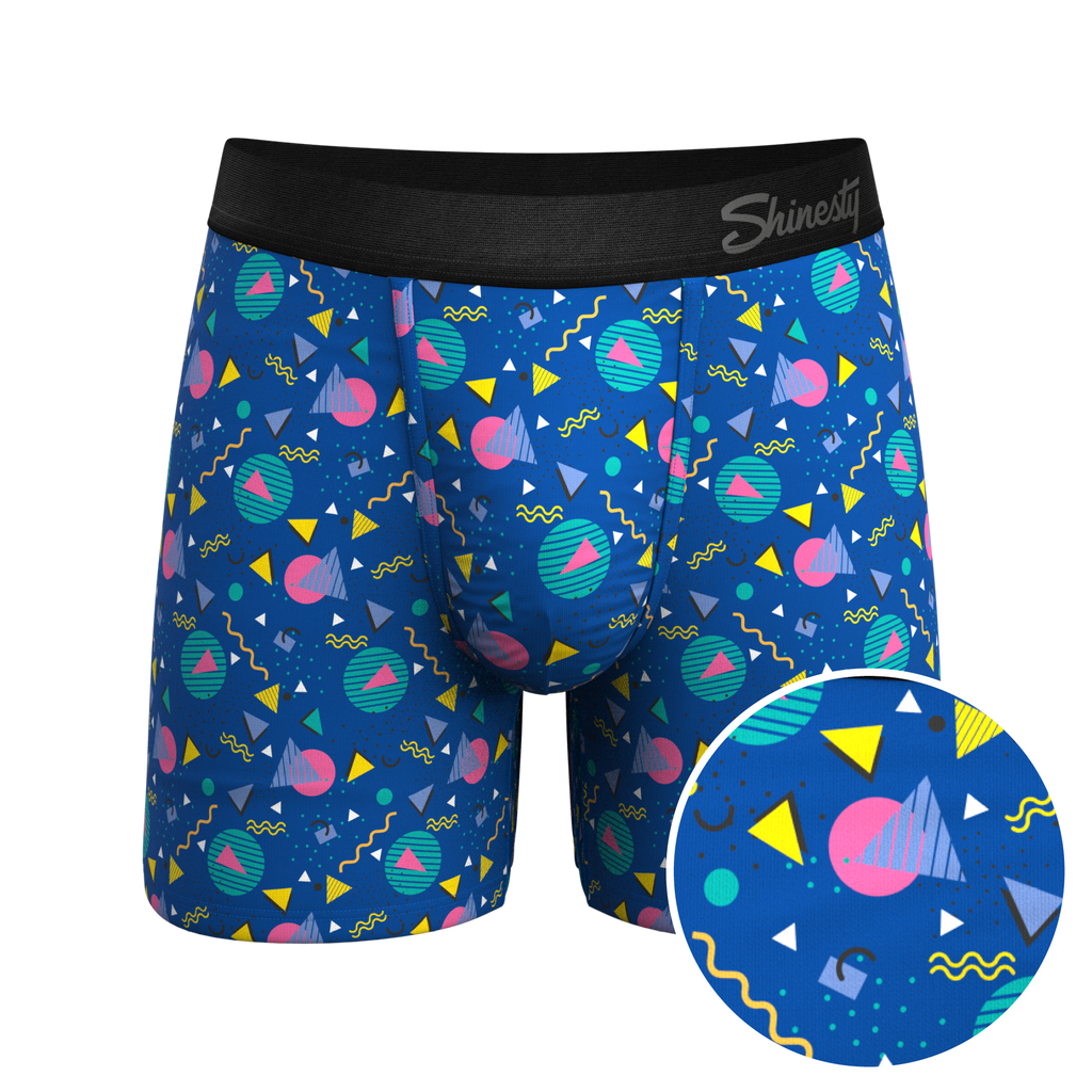 The Bus Stop | Retro Shapes Ball Hammock® Pouch Underwear - Shinesty