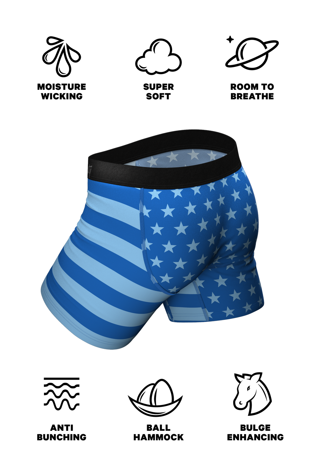 The Captain | Eagle American Ball Hammock® Boxer - Shinesty