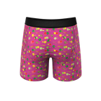 The Check Your Melons | Breast Cancer Awareness Ball Hammock® Pouch Underwear With Fly - Shinesty