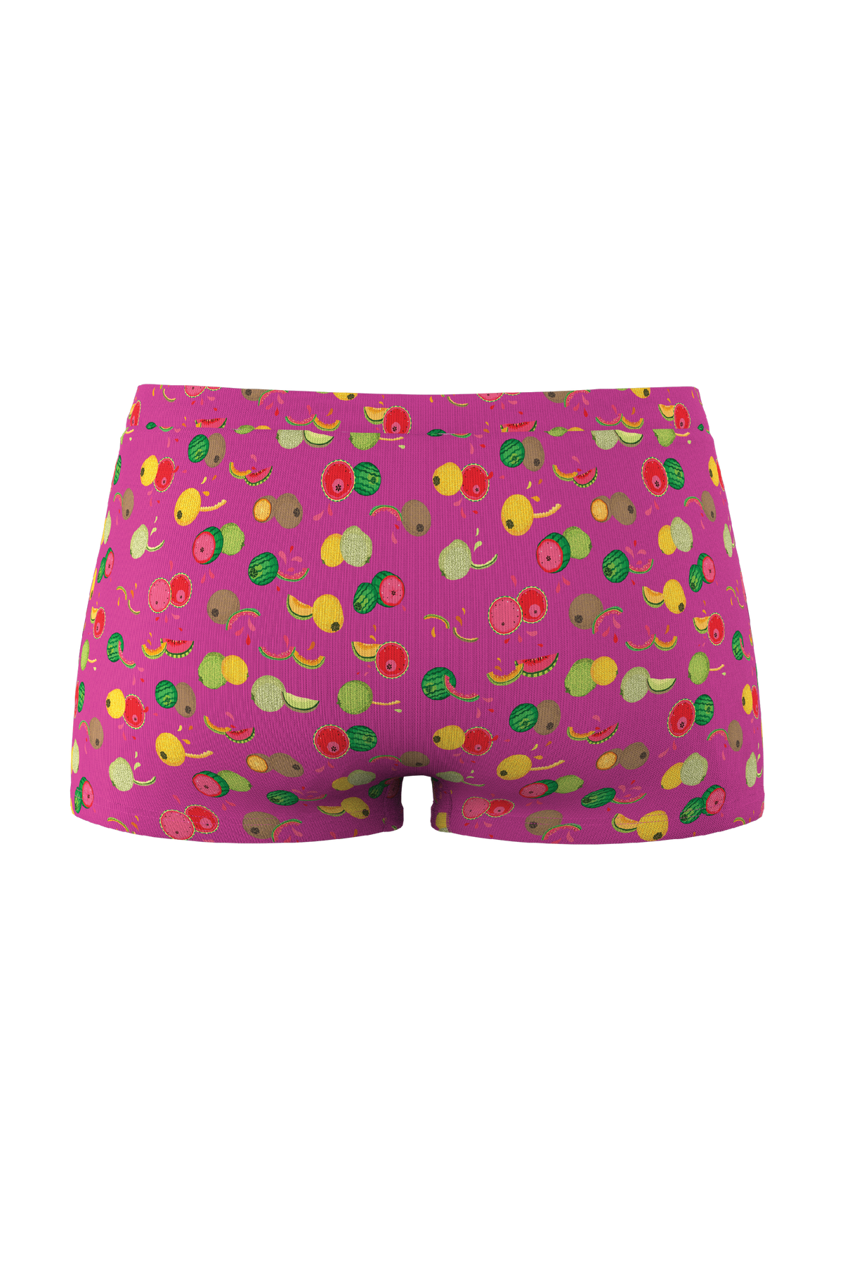 The Check Your Melons | Breast Cancer Awareness Modal Boyshort Underwear - Shinesty