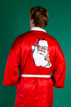 The Daddy Claus | Red Santa Christmas Kimono - Shinesty