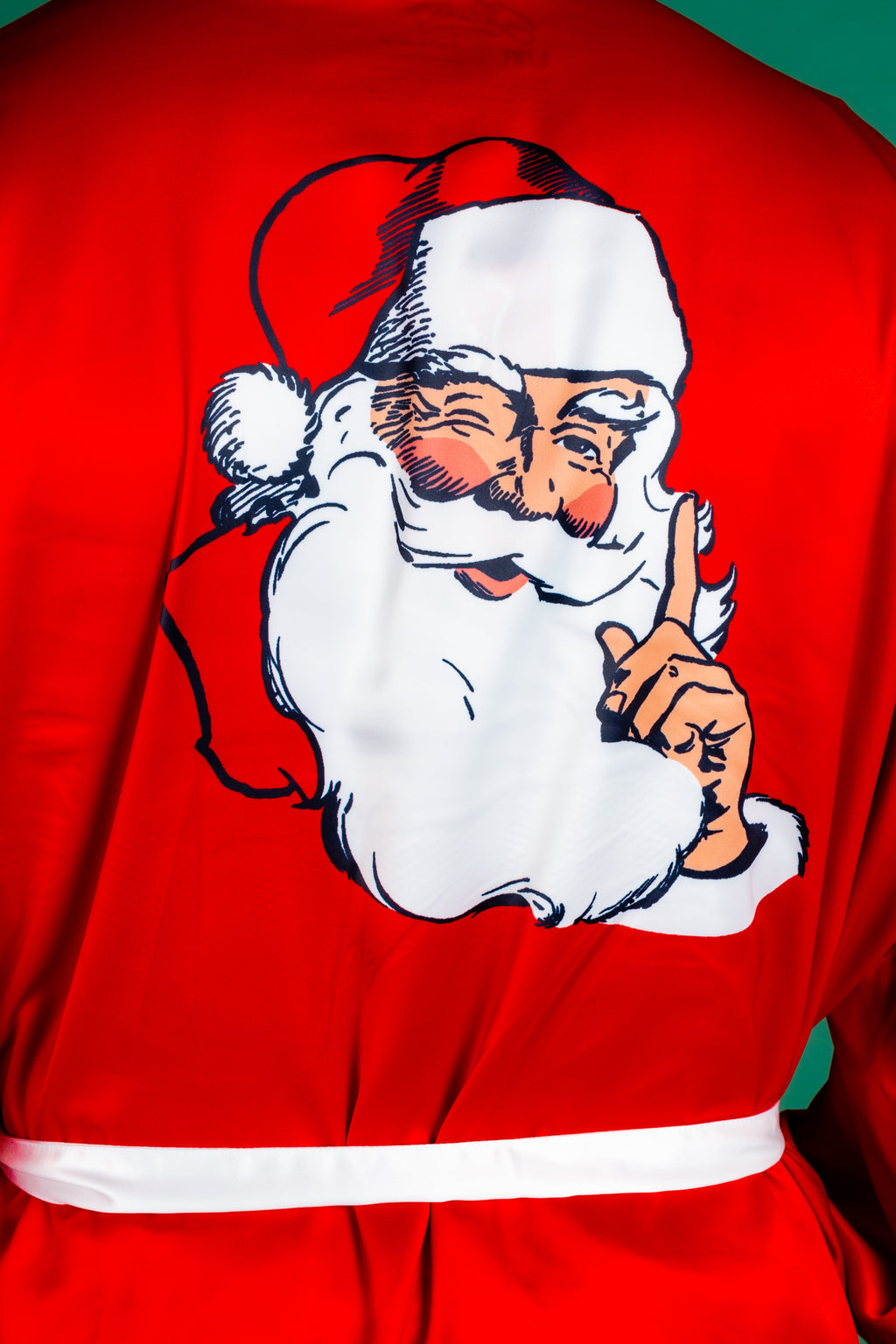 The Daddy Claus | Red Santa Christmas Kimono - Shinesty