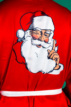 The Daddy Claus | Red Santa Christmas Kimono - Shinesty