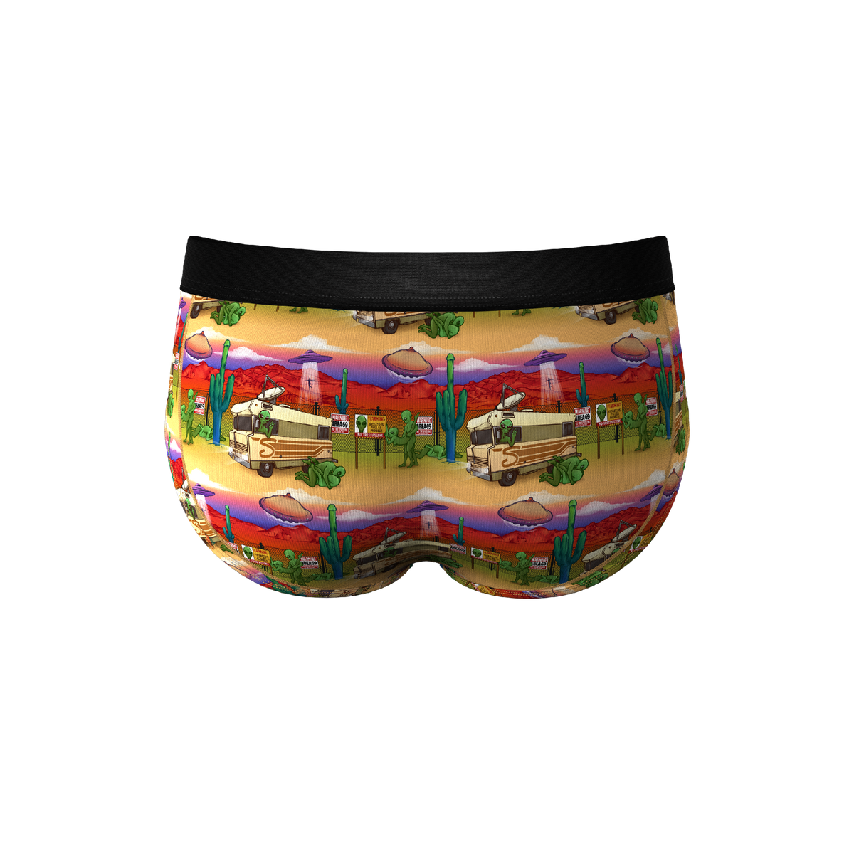 The Close Encounter | Alien Ball Hammock® Pouch Underwear Briefs - Shinesty