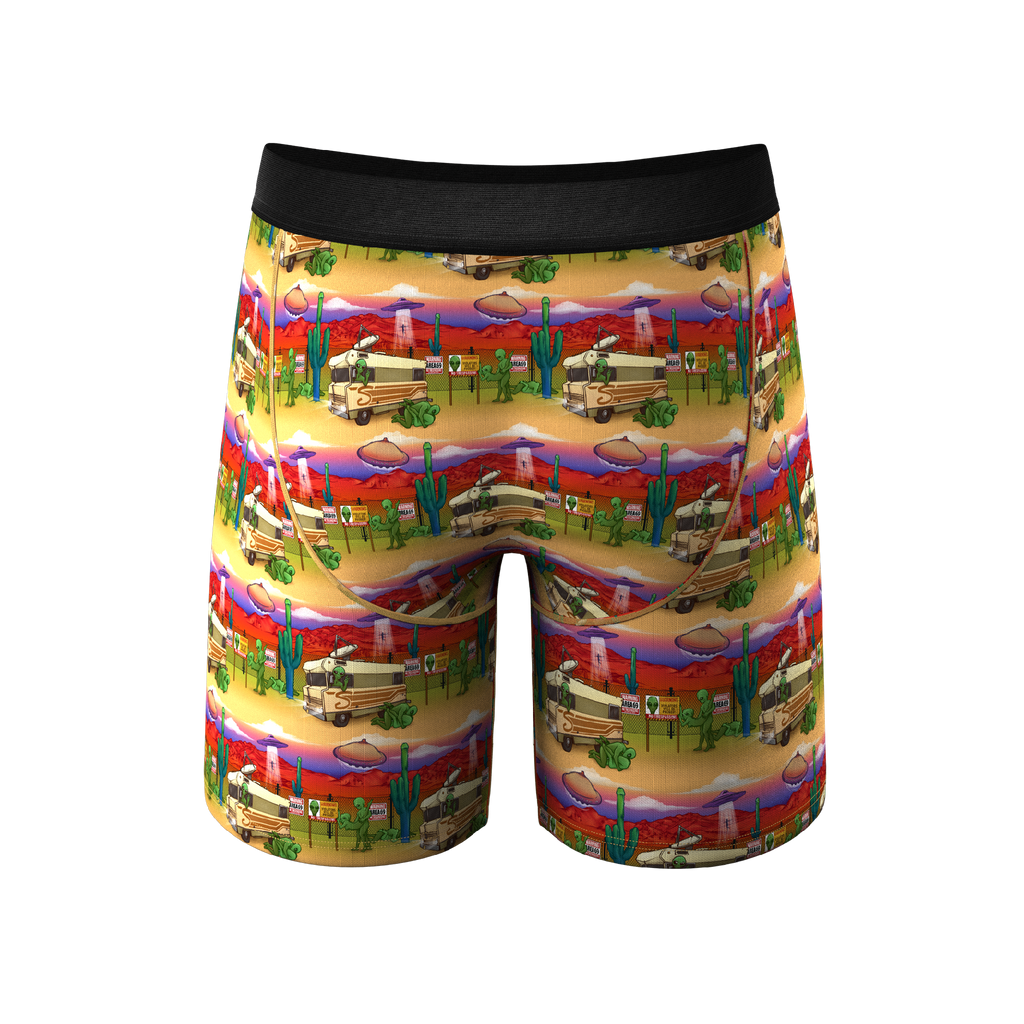 The Close Encounter | Alien Ball Hammock® Boxer - Long Leg - Shinesty