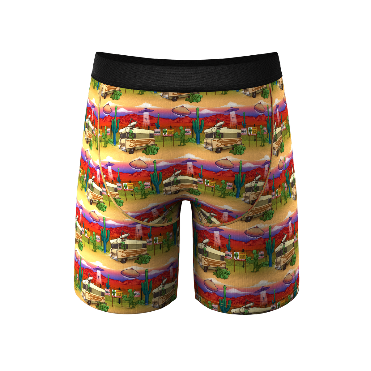 The Close Encounter | Alien Ball Hammock® Boxer - Long Leg - Shinesty