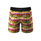 The Close Encounter | Alien Ball Hammock® Pouch Underwear With Fly - Shinesty