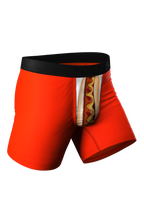 The Coney Islands | Hot Dog Ball Hammock® Boxer Couples Matching Underwear 2 Pack - Shinesty