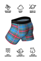 The Crisscross Applesauce | Plaid Ball Hammock® Pouch Underwear - Shinesty