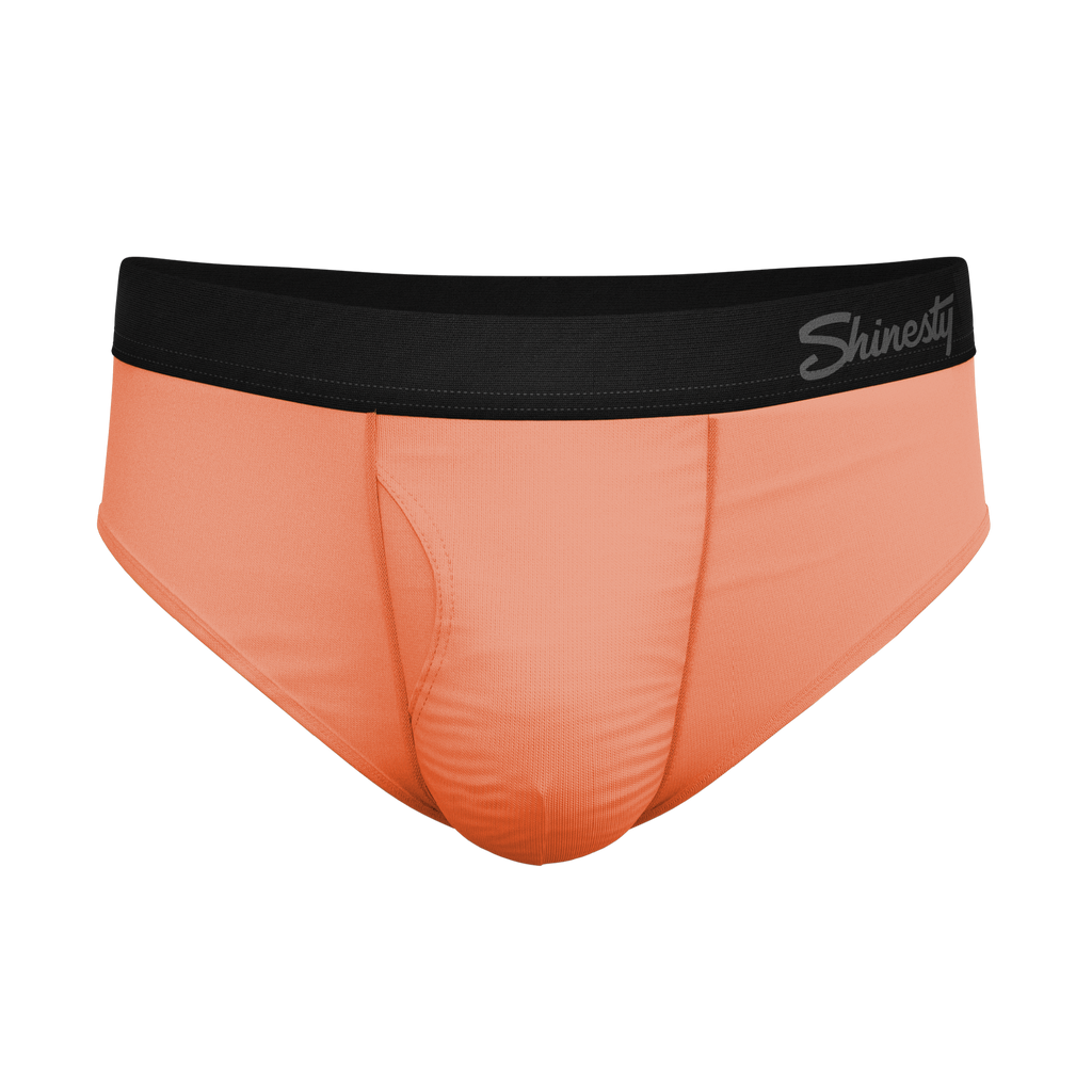 The Crossing Guard | Orange Ball Hammock® Pouch Underwear Briefs - Shinesty