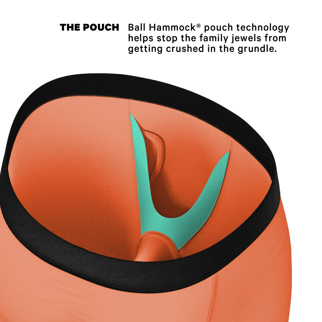 The Crossing Guard | Orange Ball Hammock® Boxer - Long Leg - Shinesty