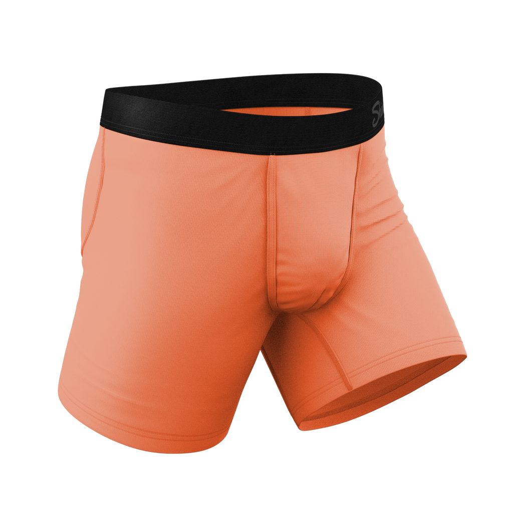 The Crossing Guard | Orange Ball Hammock® Pouch Underwear - Shinesty