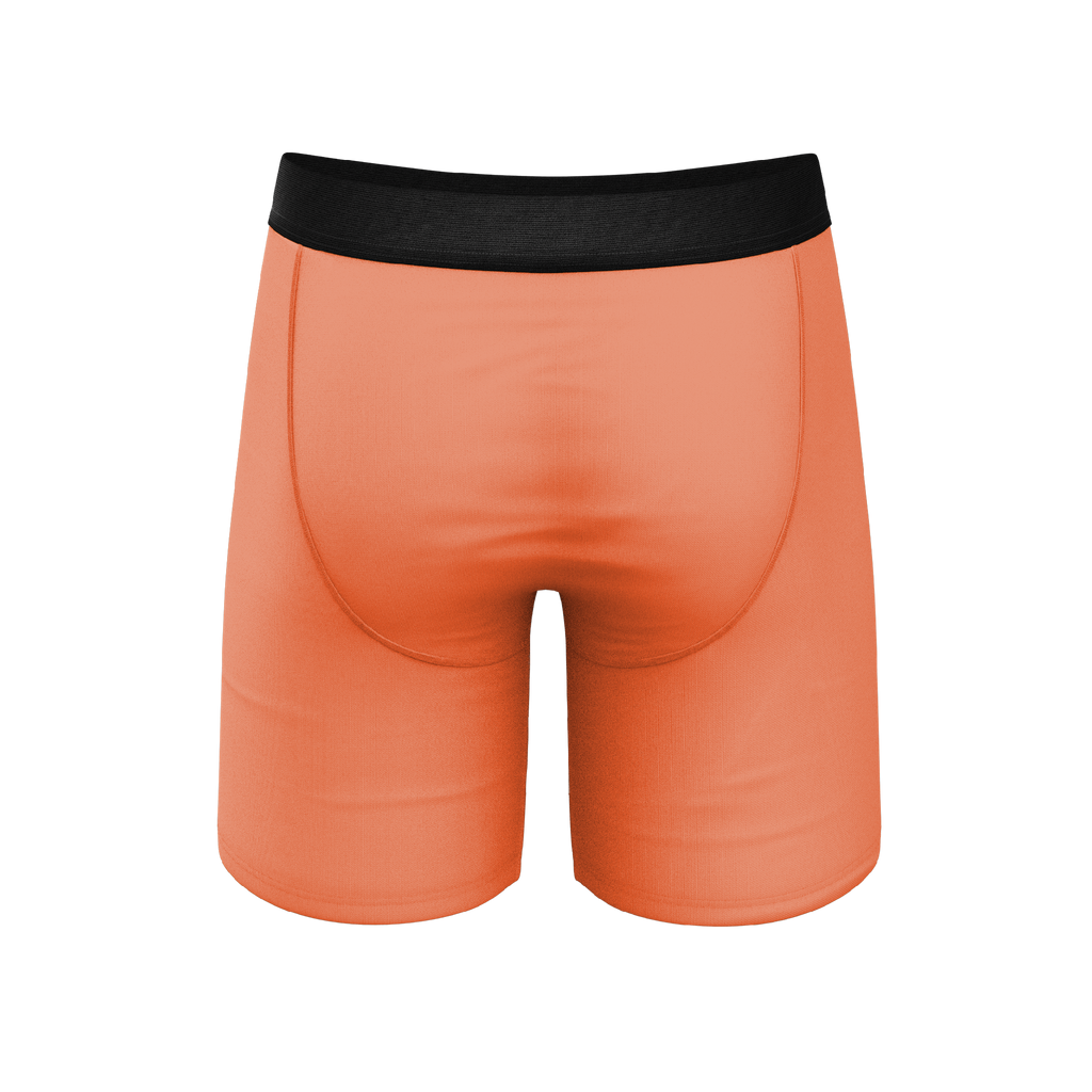 The Crossing Guard | Orange Ball Hammock® Boxer - Long Leg - Shinesty