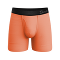 The Crossing Guard | Orange Ball Hammock® Pouch Underwear With Fly - Shinesty