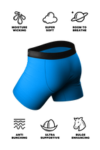 The Crown Jewels | Royal Blue Ball Hammock® Pouch Underwear - Shinesty