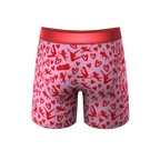 The Cupid Shuffle | Glow in the Dark Valentines Day Ball Hammock® Pouch Underwear - Shinesty