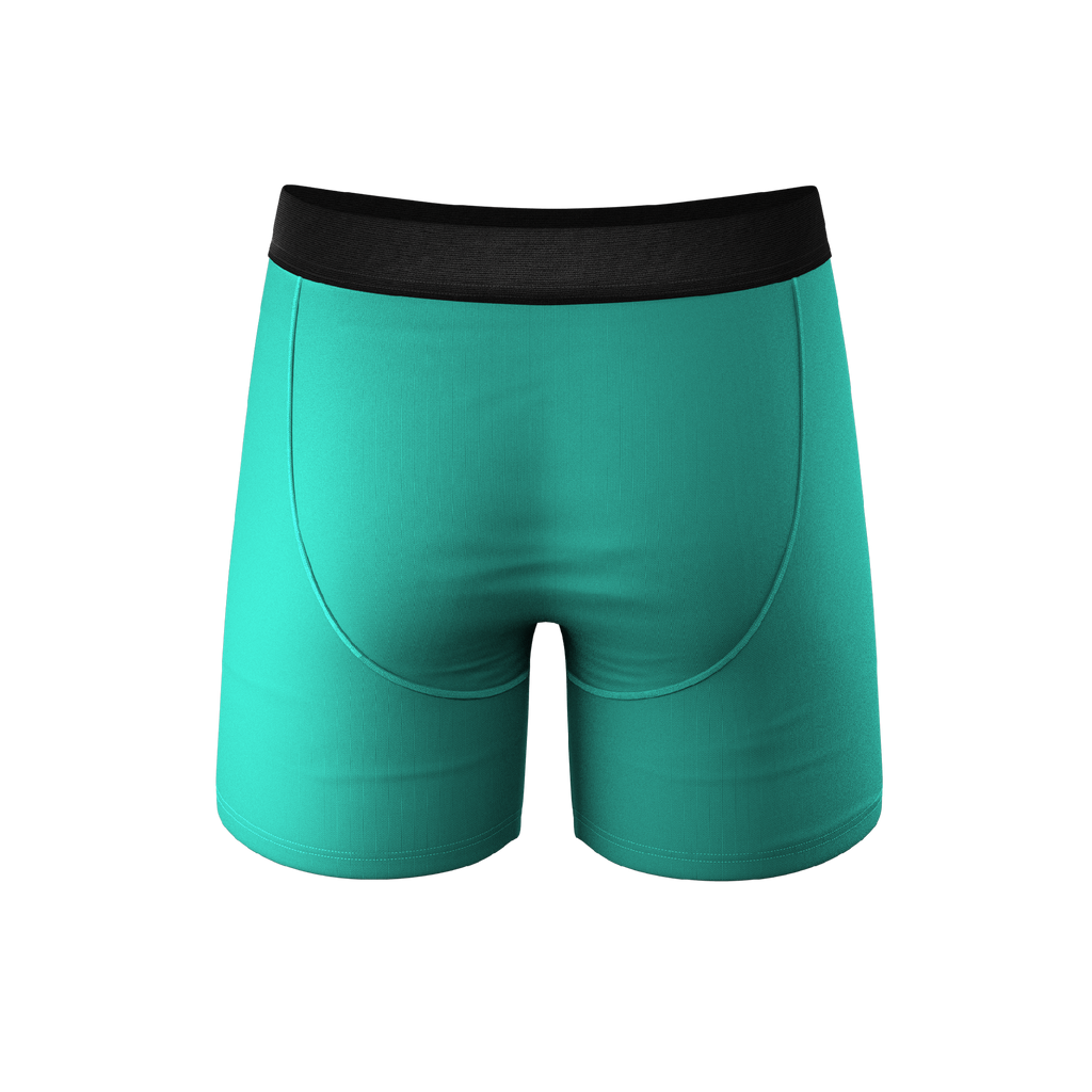 The Cyantific Theory | Turquoise Ball Hammock® Pouch Underwear - Shinesty
