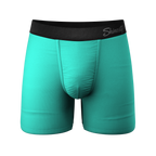 The Cyantific Theory | Turquoise Ball Hammock® Pouch Underwear - Shinesty