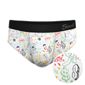 The Daily Detention | Doodle Ball Hammock® Pouch Underwear Briefs - Shinesty