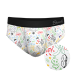The Daily Detention | Doodle Ball Hammock® Pouch Underwear Briefs - Shinesty