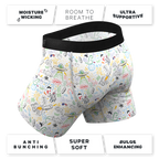 The Daily Detention | Doodle Ball Hammock® Pouch Underwear With Fly - Shinesty