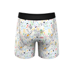 The Daily Detention | Doodle Ball Hammock® Pouch Underwear With Fly - Shinesty
